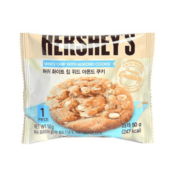 【韓國直郵】 韓國 韓國HERSHEY'S好時 白朱古力杏仁曲奇餅50g