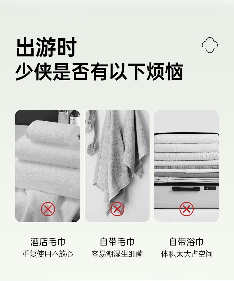 【中国直邮】 洁丽雅 压缩毛巾 10粒 快速膨发自在熊猫萌趣差旅酒店日常出行旅游一次性洗脸巾便携装
