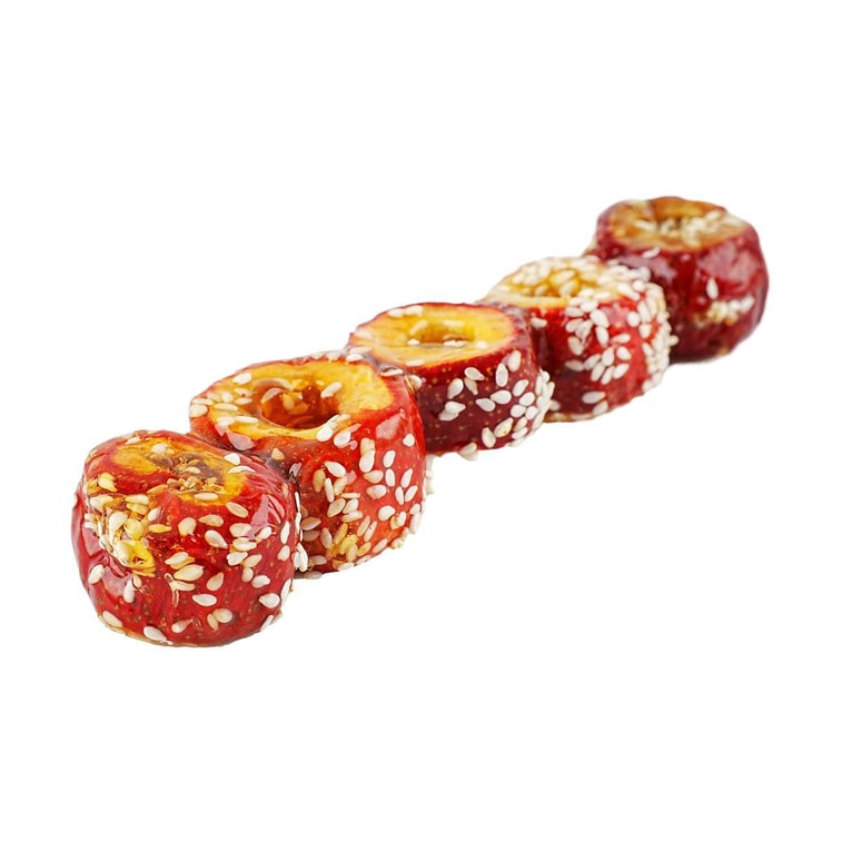 公社聯盟 冰糖葫蘆 25g【老北京特產】【童年回憶小點心】【奶皮子糖葫蘆】 8