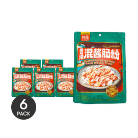 Steamed Rice Noodle Rolls Sweet&Spicy,8.99 oz*6【6 Packs】