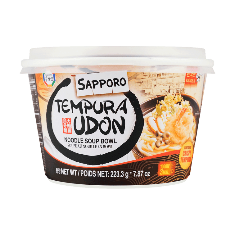 韓國WANG 天婦羅烏龍麵 即食麵條 223.3g 3