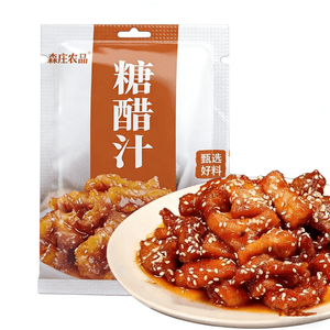 【中国直邮】 森庄农品 糖醋汁 1袋120g 糖醋鱼 糖醋排骨 糖醋里脊 调味料 酱汁 酸甜酱料