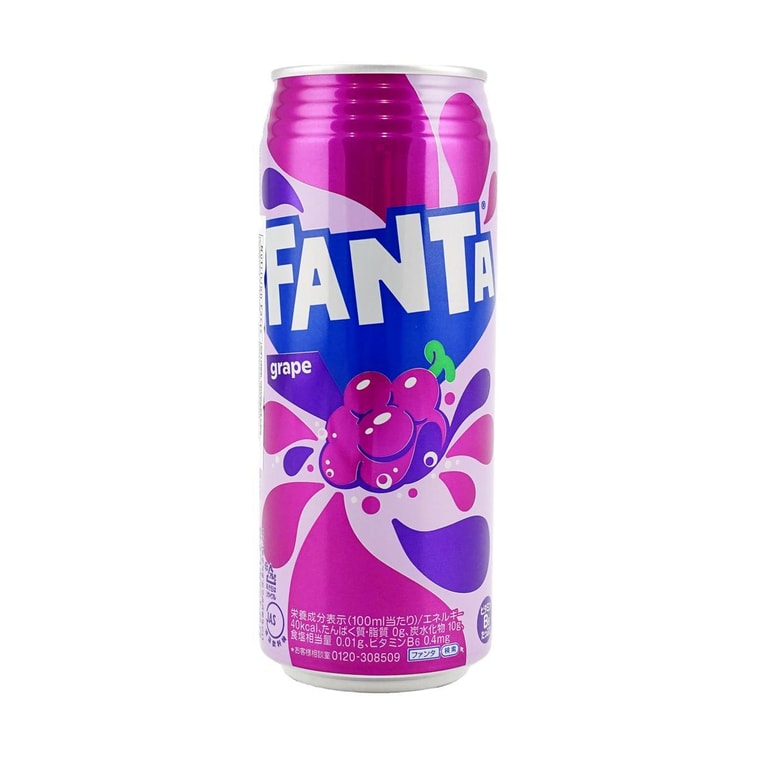 Grape Soda Soft Drink Can 16.9 fl oz 3