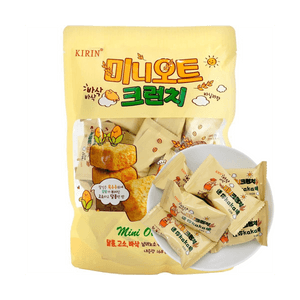 KIRIN骥麟 迷你kaka脆 燕麦脆 牛奶味 168g