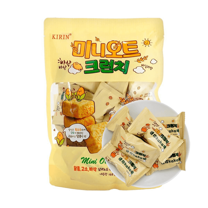 MiniOat Crunch Snacks Milk Flavor, 5.93 oz