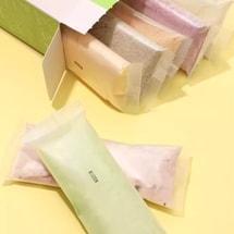 Seven Color Soymilk, 7.41 oz【Black Rice+Purple Sweet Potato+Red Dates+Rose+Almond+Green Juice+Papaya Flavor】