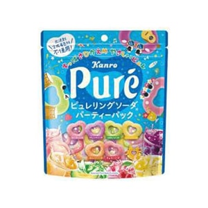 【日本直郵】甘樂Kanro 蘇打果汁軟糖派對包 156g