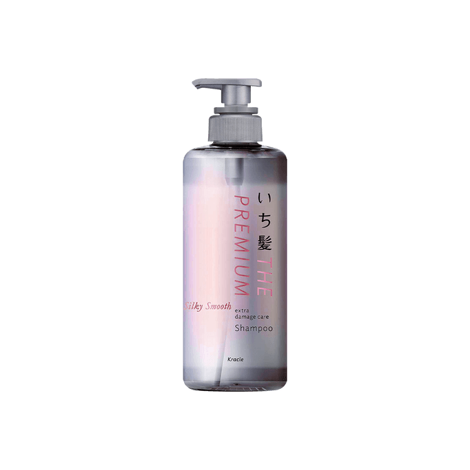 ICHIKAMI The Premium Extra Damage Care Silky Smooth Shampoo, 480ml