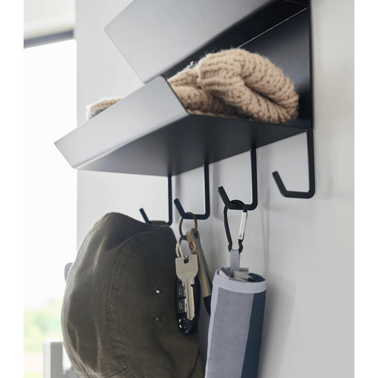 Japanese Yamazaki Home 磁性玄關架 - 鋼黑 1件 7