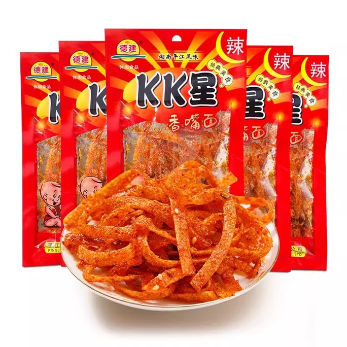 Spicy Sticks Hunan Pingjiang Specialty Spicy Slices Big Pack Spicy Shredded 36g/Pack *2 Packs