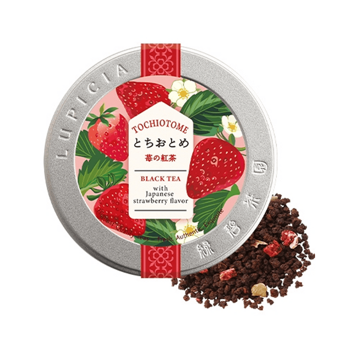 ルピシア 冬季限定 ストロベリー紅茶 缶入り 50g