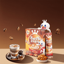 蜜雪冰城 焦糖坚果拿铁咖啡 速溶咖啡 10袋入 160g【浓醇坚果香】