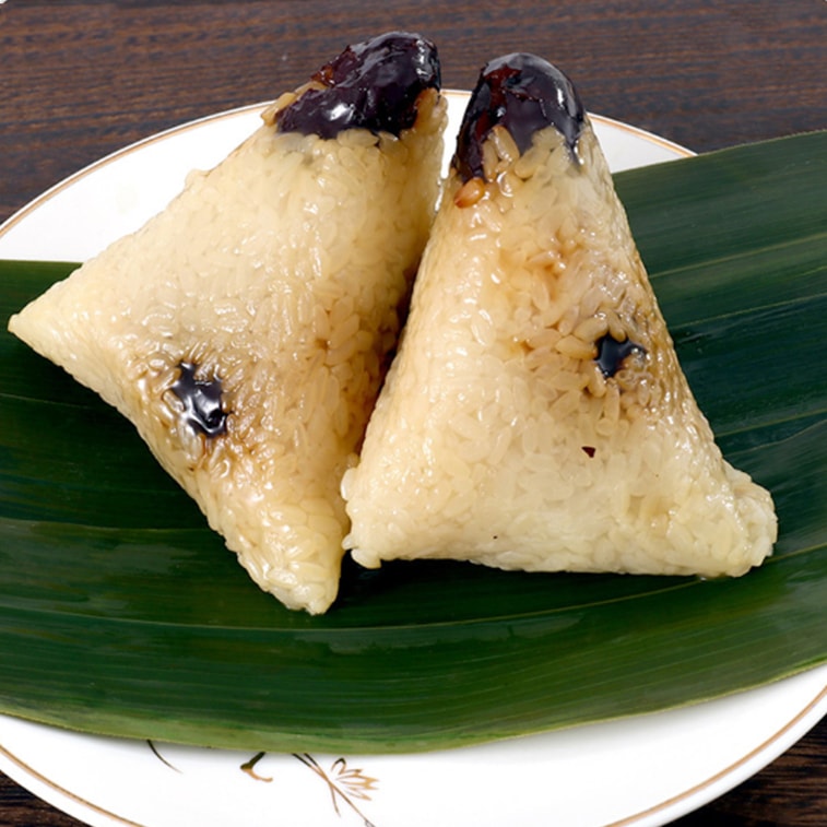 恩點 紅棗粽子 150g*2 經典紅棗粽 傳統甜粽 棗香濃鬱 香甜軟糯 清甜不膩 真材實料無核紅棗 端午粽子真空包裝老少皆宜 3