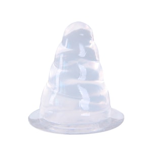 Spiral SM jelly massage pointed anal plug rear anal elastic oral sex service 1 pack