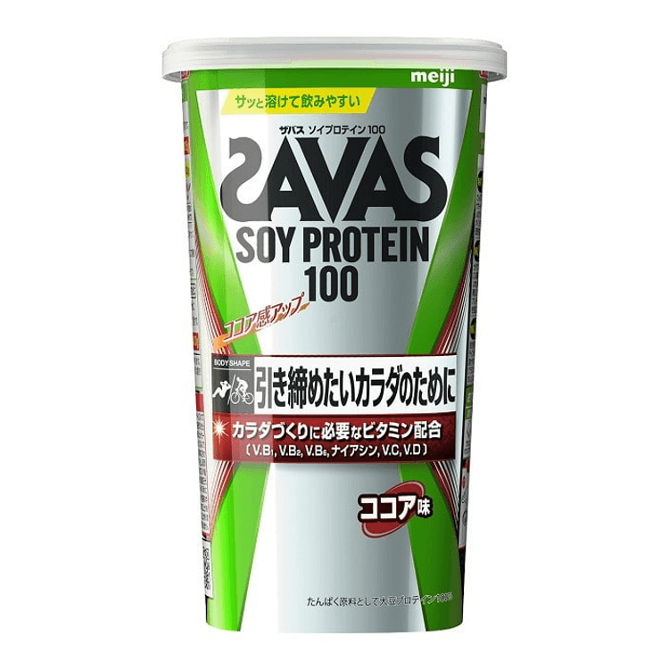 Savas Soy Protein 100 Cocoa Flavor [224g] - Yami.com