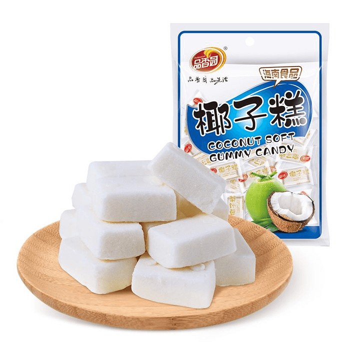 【중국 직송】 핀샹위안 코코넛 케이크 하이난 특산 소프트 캔디 200g*1 봉지