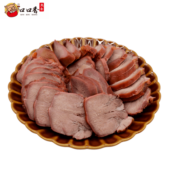 Kouikouxiang Delicatessen 아로마테라피 돼지 혀 230g 바로 먹을 수 있는 미국산 정통 북동부 훈제 소스