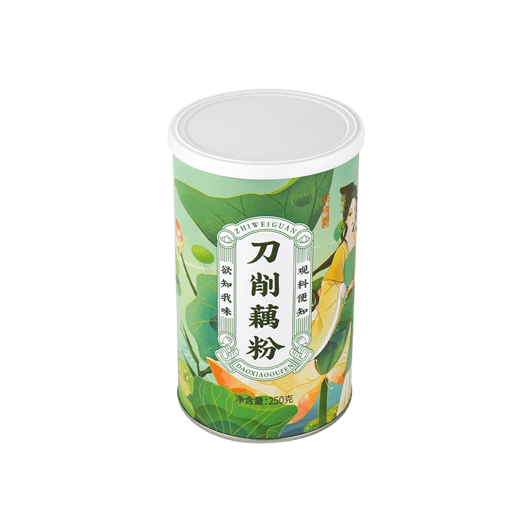 Knife-Cut Lotus Root Powder - Healthy Porridge Mix, 8.81 oz 4