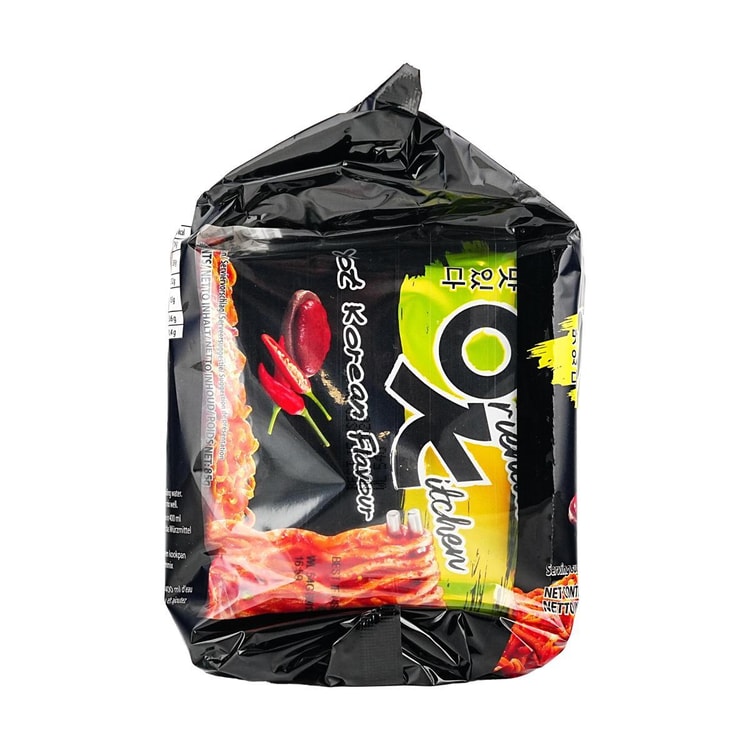 MAMA Oriental Kitchen Instant Stir-fried Noodles, Hot Korean