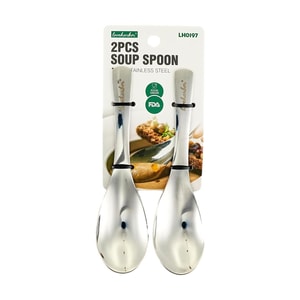 Thick Stainless Steel Soup Ladle for Home Kitchen 2Pcs