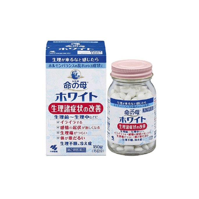 【日本直送品】KOBAYASHI 小林製薬 女性の生理不順を改善する健康薬 マザーオブライフ 180カプセル