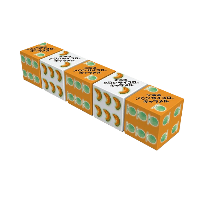 道南食品 日本北海道骰子奶糖 蜜瓜味 10顆 100g