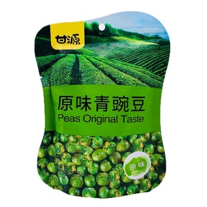 甘源 原味青豌豆零食青豆子炒货休闲办公室零食品独立小包装75g