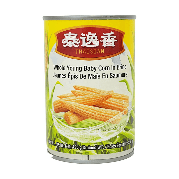 泰逸香 玉米笋-整 425g【脆嫩爽口】【清甜入味】