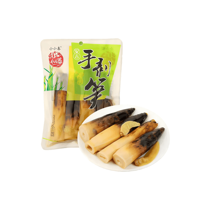 샤오샤오춘 손으로 껍질을 벗긴 죽순, 바로 드실 수 있습니다 (230g x 1팩)
