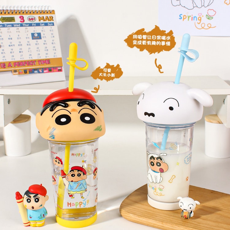 中国直送】クレヨンしんちゃん 漫画 水筒 大容量 高価値デザイン 夏