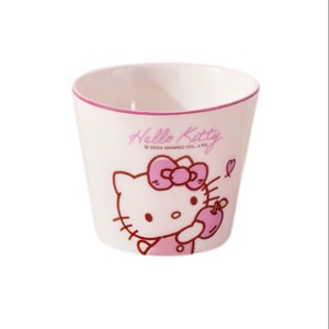 Ceramic Teacup Cute Cartoon Water Cup Heat Resistant 220ML -Hello Kitty 1Pc