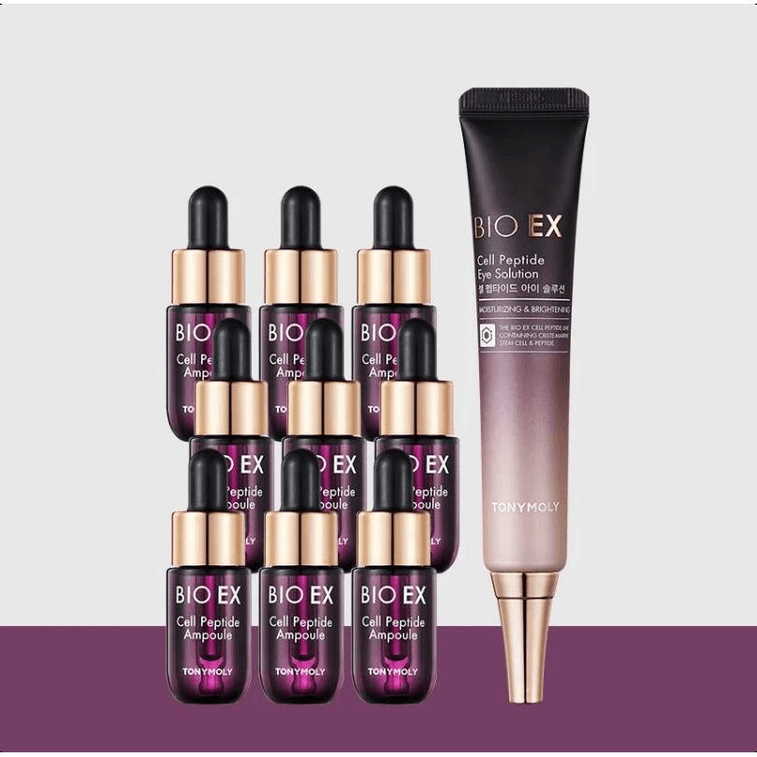 Bio EX Cell Peptide Ampoule Special Set eye cream 30ml + Ampoule 5ml ...