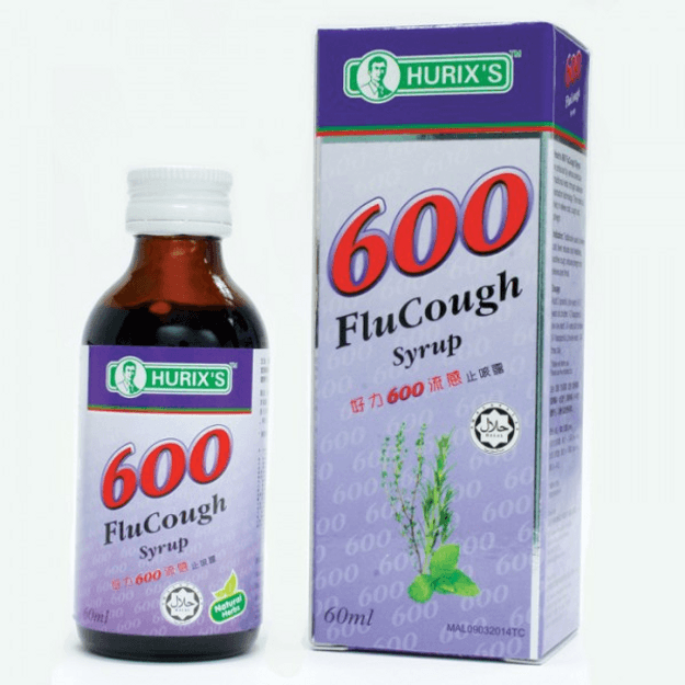 商品详情 - 【马来西亚直邮】马来西亚 HURIX\'S 好力 600流感止咳露 60ml - image  0