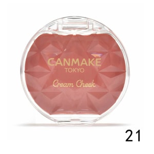 Cream Cheek Pearl Type 21 Tangerine Tea 1pc