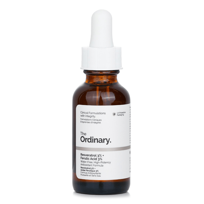 【香港直邮】 加拿大 The Ordinary 3%白藜芦醇 +3% 阿魏酸 保湿去黄抗氧化提亮精华 30ml/1oz