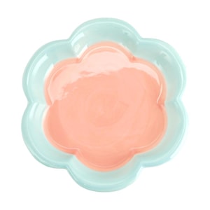 Golden Lion Girls' Ceramic Flower Plate 7.8 inch