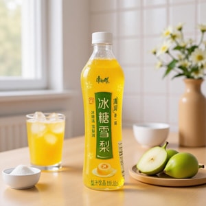 Snow Pear Juice - Sweet, Refreshing, with Rock Sugar, 16.9fl oz