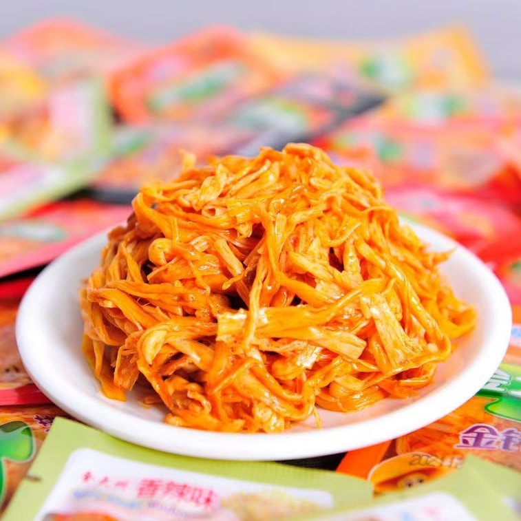 金大洲 香辣金针菇 【低脂轻卡零食】 川香味 15g*10 袋 香辣红油金针菇独立小包装微辣脆爽红油金针菇即食下饭菜拌饭菜零食【鲜香金菇随享美味】 6