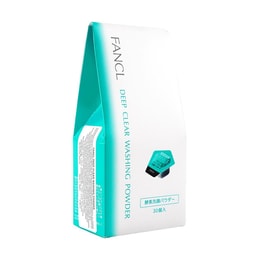 Deep Clear Washing Cleansing Powder for face 30pcs