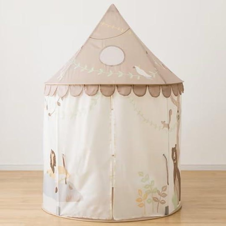 어린이용 텐트 - 야생 동물 디자인, 98 × 98 × 53.9인치 7