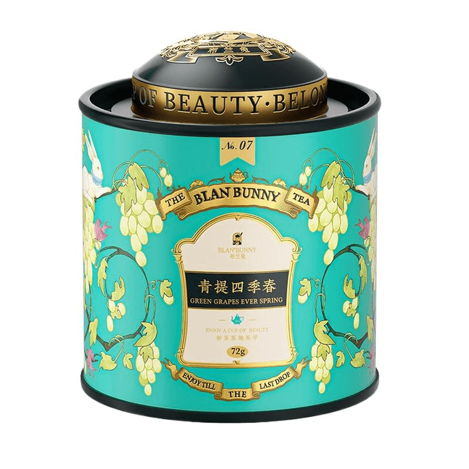 Blanbunny Qingti Four Seasons Spring Fruit Tea 72g * 1 Can