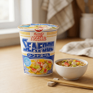 Cup Noodle Japanese Style Instant Ramen Noodles ,Seafood Flavor, 2.68 oz
