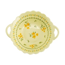 일본식 목가적 식기, 이중 귀 그릇, 7.5인치, 20 * 16.5 * 6.7cm