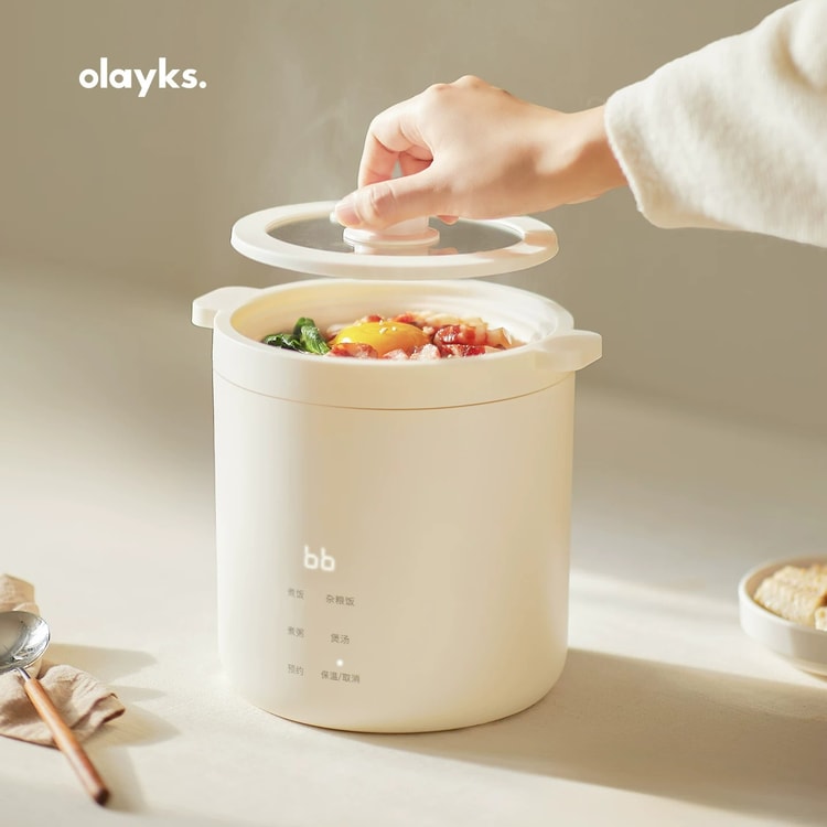 OLAYKS OLAYKS ミニライスパン 1～2人用 一人暮らし用小型炊飯器 1.2L