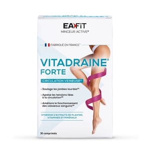 【中国直邮】EAFIT 纤腿丸 靶向腿粗管理排水促循环紧大小腿塑造动漫腿 30片/盒