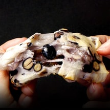 타푸리 마메 모치 - 건조 검은콩 모치 떡, 7.76oz 【먹기 전에 약한 불로 천천히 튀겨주세요】