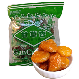 Licorice Apricot Old Brand Licorice Apricot Kernel Dried Apricot Preserved Fruit Licorice Apricot Meat 260g * 1 Bag