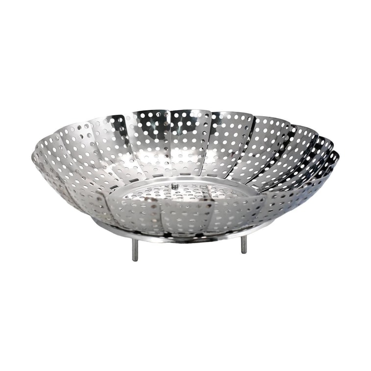 Collapsible Stainless Steel Steamer Rack Adjustable Multi-Purpose 3