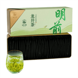  New tea available: Shifeng brand premium Pre-Qingming Longjing tea, 30 packs per box,