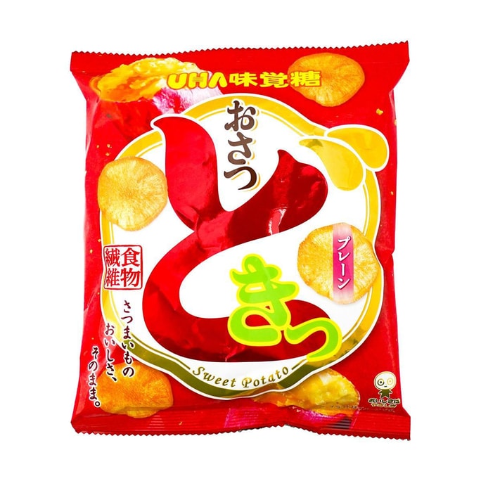 日本UHA悠哈 TUDOKI 蕃薯片 原味 65g